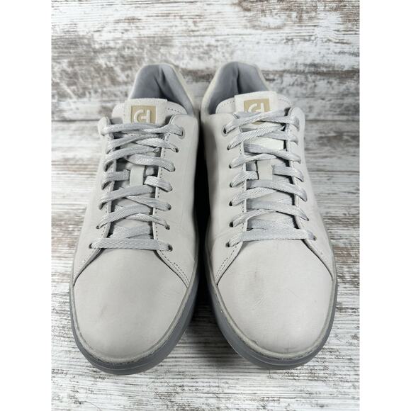 Men's Cole Haan GrandPro Topspin Dove/Silver Sleet Leather Sneakers Sz 8M EUC! - Picture 2 of 12